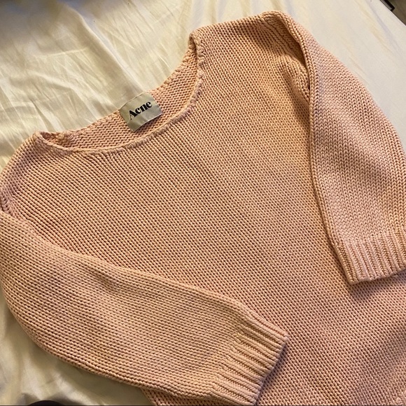 Acne Studios Pink Sweater - Picture 4 of 9